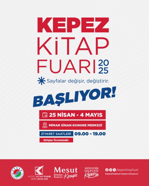 Kepez Kitap Fuarı 2025