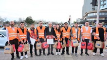Trafikte İftarlık İkramı