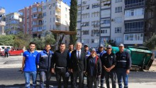 Büyükşehir Belediyesi Asfalt Ekibiyle