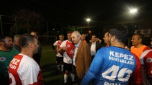 Kepez Muhtarları Halı Saha Ziyaretimiz