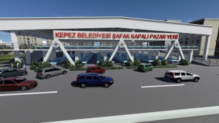 Kepez’in pazarı örnek olacak