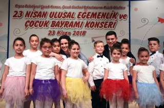 Kepezli çocuklardan 23 Nisan konseri