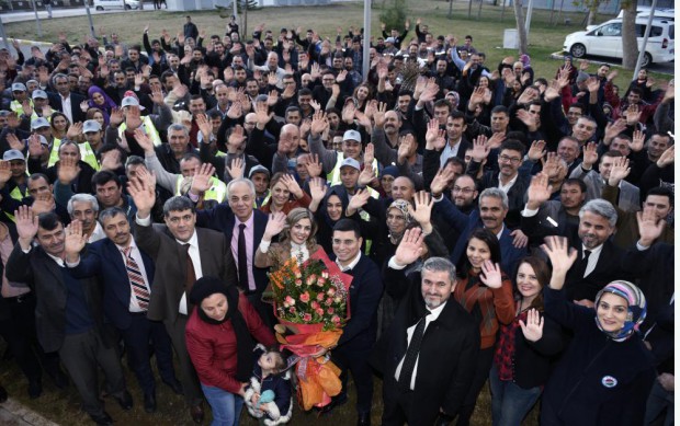 Tütüncü’ye personelinden sürpriz