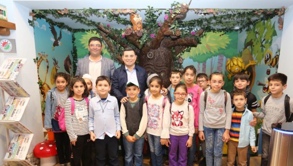 Kızılkayalı çocuklar Anadolu Oyuncak Müzesi’nde 