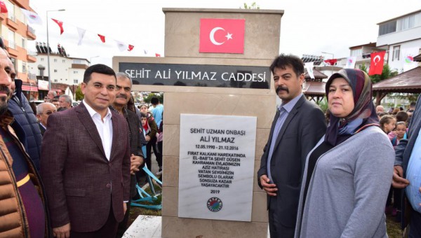 Kepez’in Şehit Ali Yılmaz Caddesi açıldı 