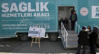Kepez’in sağlık tırı Antalya’ya şifa dağıtmaya başladı