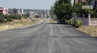 İki komşu mahalleye 8 bin 500 ton asfalt
