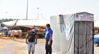 ​Kepez’in kurban pazarlarına pandemiye karşı ‘Ozon Tüneli’