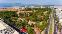 Kepez’den şehrin merkezine 332 dönüm yeşil alan