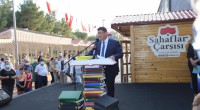 ​Dokuma Park’a Antalya’nın ilk Sahaflar Çarşısı açıldı