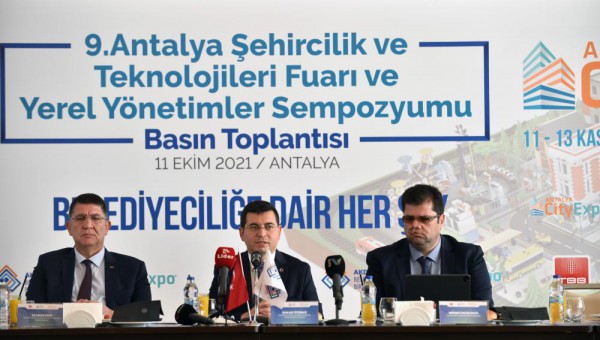City Expo- Antalya Şehircilik Fuarı kapılarını açıyor 