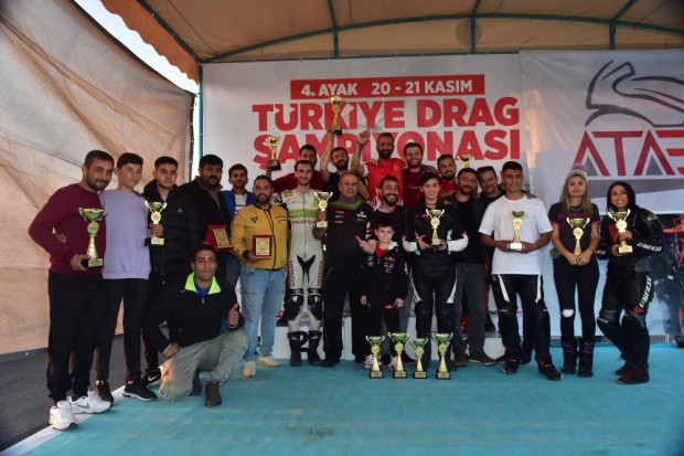 Türkiye Motodrag Şampiyonası Kepez’de yapıldı  