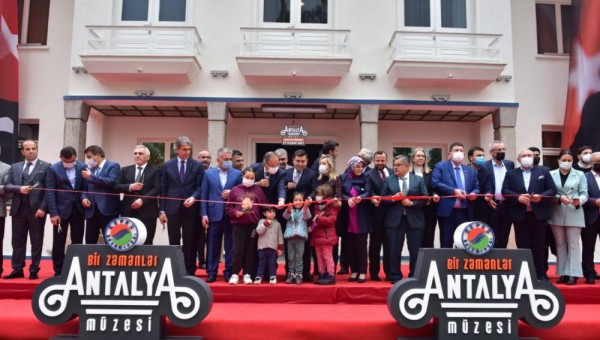 Antalya’nın 25 yıllık hayali kent müzesi açıldı 