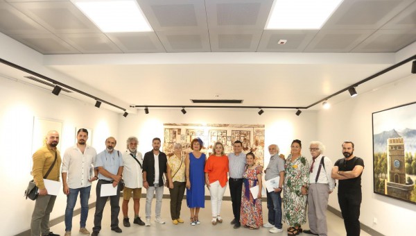 Uluslararası Antalya Resim Çalıştayı Sergisi kapılarını açtı 