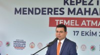 Kepez’de okul temeli öğrencilerle atıldı