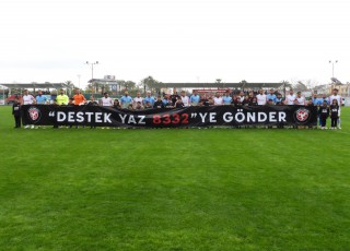 Kepezspor’dan depremzedeleri duygulandıran karşılaşma