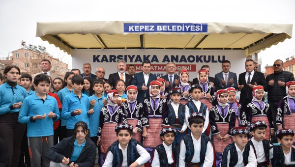 Tütüncü, “Kepez’e 41 okul, 41kere maşallah” 