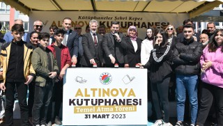 Kepez’den Altınova’ya Kütüphane
