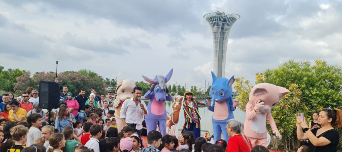 Expo Antalya, Kepez’in çocuk çiftliği etkinliğiyle şenlendi
