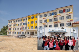 Şehirleşen Ünsal’a 32 derslikli okul