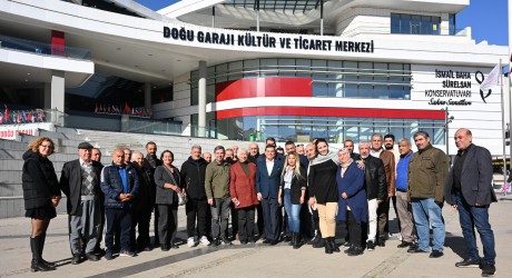 Tütüncü, Doğu Garajı Festival Çarşısı Esnafıyla Buluştu