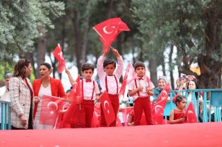 Dokuma Park, 23 Nisan’da çocuklarla şenlendi