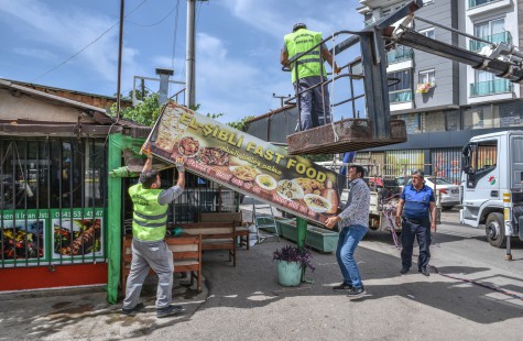 Kepez’den Arapça tabela denetimi