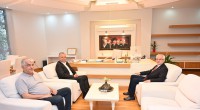 Başkan Uysal, Kepez Belediyesi’ni ziyaret etti