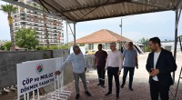 Başkan Vekili Altekin, belediye tesislerini inceledi