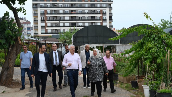 Başkan Vekili Altekin, belediye tesislerini inceledi 