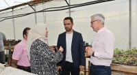 Başkan Vekili Altekin, belediye tesislerini inceledi