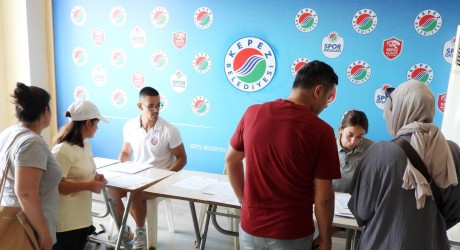 Kepez’in sportif yaz tatiline yoğun ilgi