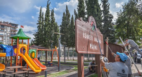 İsmet İnönü Parkı yenilendi