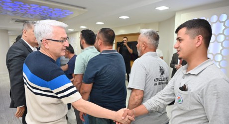 Kepez ailesi bayramlaştı