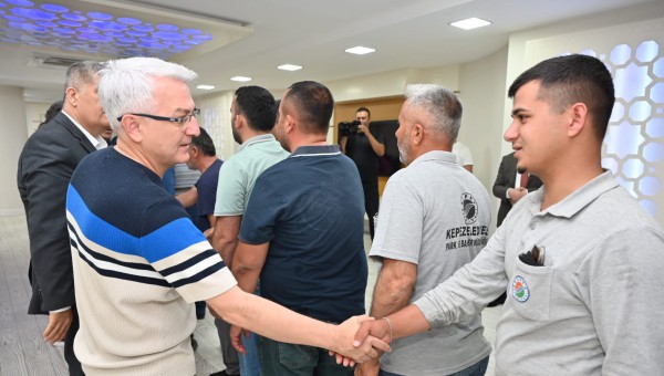 Kepez ailesi bayramlaştı 
