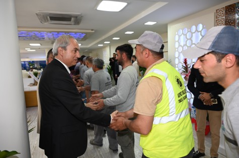 Kepez Belediyesi’nde çifte bayram