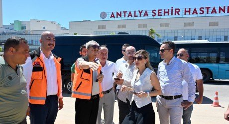 Başkan Kocagöz yatırımları yerinde inceledi