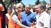 Başkan Kocagöz yatırımları yerinde inceledi