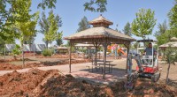 Duacı’da eskiyen park güzelleştiriliyor