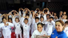 Spor yaparken sosyalleşiyorlar