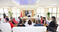 Başkan Kocagöz'ün konuğu Erhan Adem