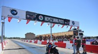 Motodrag yarışlarının startını Başkan Kocagöz verdi