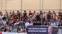 Motodrag yarışlarının startını Başkan Kocagöz verdi