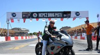 Motodrag yarışlarının startını Başkan Kocagöz verdi
