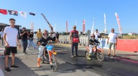 Kepez’de Motodrag rüzgarı esti