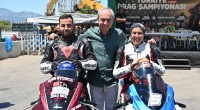 Kepez’de Motodrag rüzgarı esti
