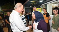 Başkan Kocagöz, Seyir Terası’nda vatandaşlarla kucaklaştı