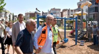 Kepez’den Teomanpaşa’ya aynı anda dört hizmet