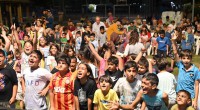 Gazi Mahallesi’nde parklar şenlendi, çocuklar eğlendi