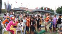Gazi Mahallesi’nde parklar şenlendi, çocuklar eğlendi